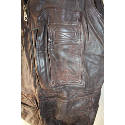 KAMIZELKA SKÓRA MOTOR VERYBEST rozm. 2XL